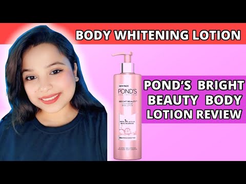 Pond’s Bright Beauty Light Creme Body Lotion Review & Benefits ✨