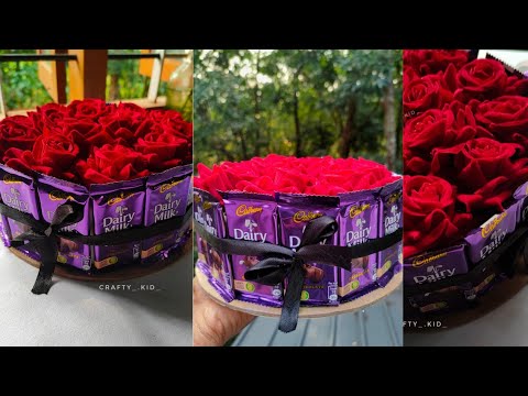Chocolate Hamper❤/ Easy hamper making / Hamper Tutorial / Crafty kid