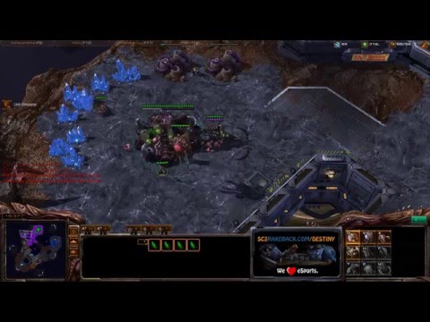 ROOTDestiny (Z) vs. Deezer (P) [Game 10] - Starcraft 2 Ladder