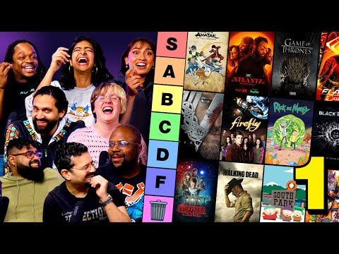 We rank every show we reacted to | MASTER Tier List (10 Year Anniversary) - Part One