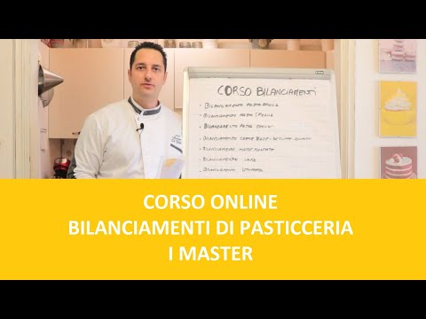 Corso online Bilanciamenti di Pasticceria - Di Giglio Academy - Accedi ora alle Lezioni!