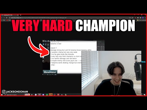 Katevolved REACTS To Showmaker's Katarina Cons