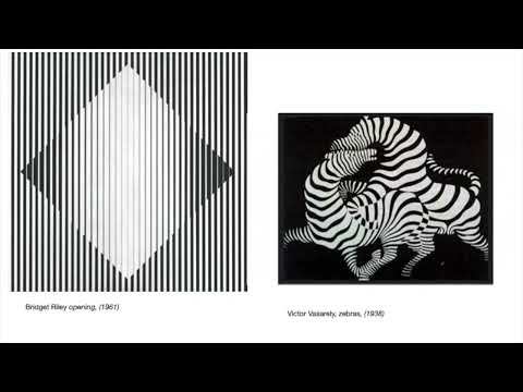Op Art with Artists Bridget Riley and Victor Vasarely