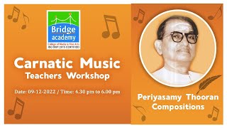 Periyasamy Thooran Compositions By Dr.Sarada