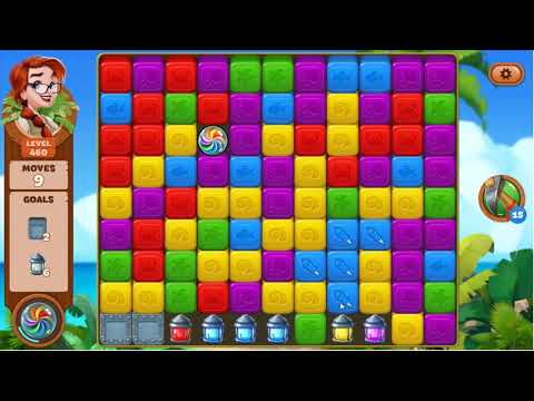Lost Island Blast Adventure Level 460 - No Boosters
