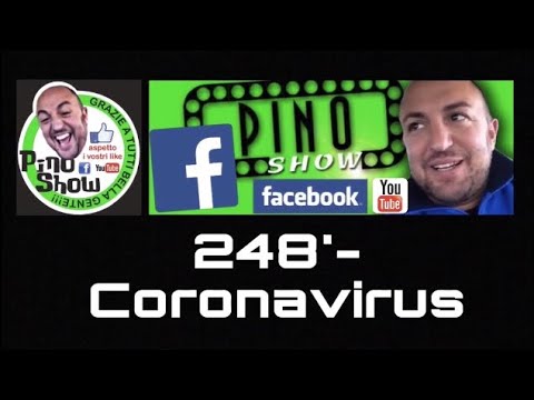 PINO SHOW - Coronavirus... BARZELLETTA