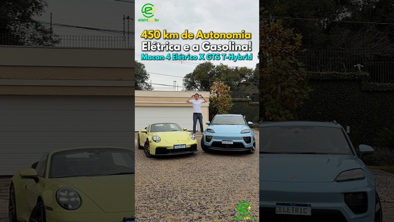 450 km de Autonomia Elétrica e a Gasolina! Macan 4 Elétrico X GTS T-Hybrid