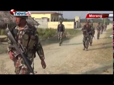 निर्वाचन भयमुक्त बनाउन मोरङ प्रहरीद्वारा सुरक्षा व्यवस्था कडा - NEWS24 TV