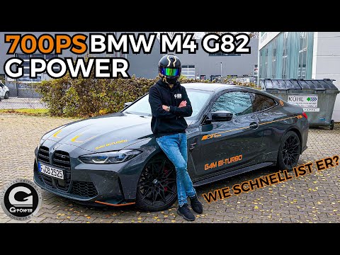 700PS BMW M4 G82 G-POWER | Wie schnell ist er? | GERCollector