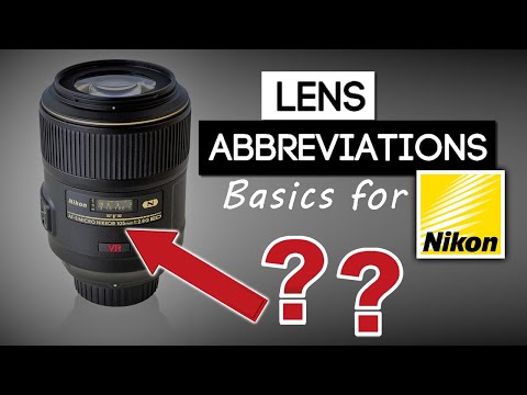 NIKON CAMERA LENS TUTORIAL | What Do The Numbers On My Nikon Lenses Mean?