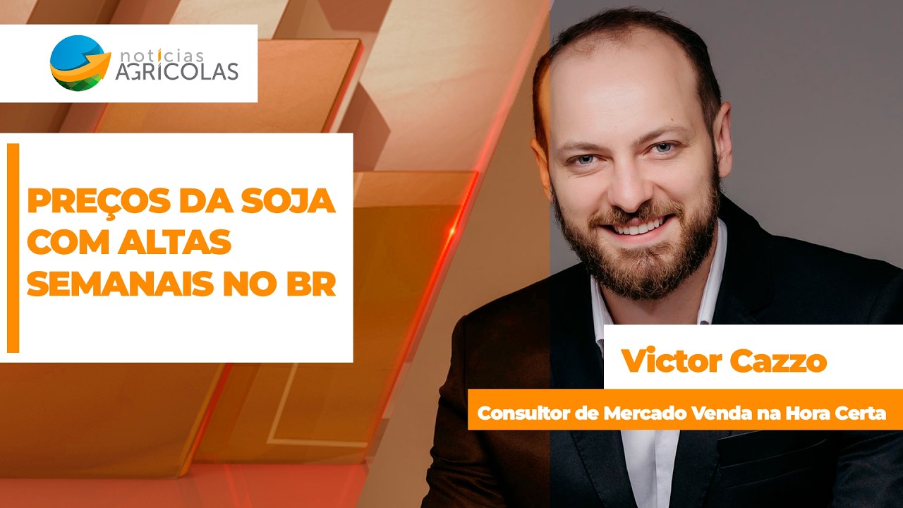 Preços da soja têm semana mais curta, mas de preços subindo no Brasil e bom avanço das vendas com...