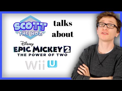 Scott the Woz talks about Epic Mickey 2: The Power of Two (Nintendo Wii U) #scottthewoz #nintendo
