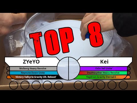 WBO Beyblade Tournament Battle: ZYeYO vs Kei - Beyblade West BSC Classic TOP 8 #BeybladeBurst