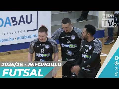 Vehir.hu Futsal Veszprém – H.O.P.E. Futsal-Alpassport | 9-4 | Férfi Futsal NB I | 19. ford | MLSZTV