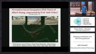 Lecture 8.2: John Leonard - Mapping, Localization and Self Driving Vehicles