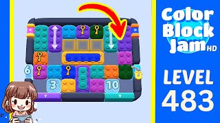 Solution du Niveau 483 de Color Block Jam