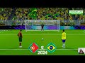 eFootball 2024 | Brazil vs Portugal | Penalty Shootout | Ronaldo vs Neymar