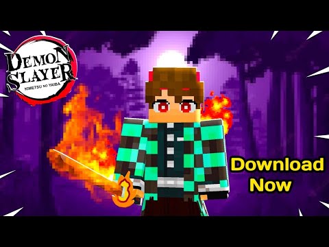 curdy 008 - Demon Slayer - Java Modpack for android in MCPE/Minecraft Pe | #addon #demonslayer