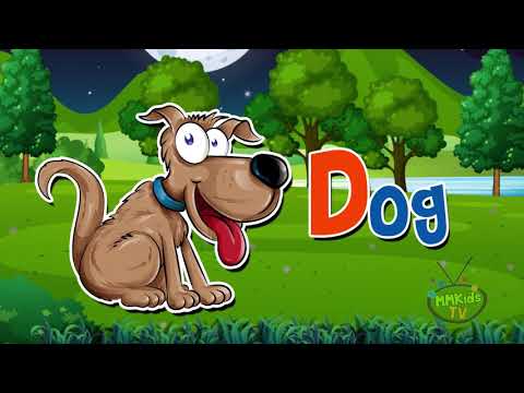 Learn Names of Pets for Kids - Pet Animal Names and Sounds for Children, Kindergarten and Preschool