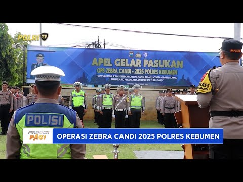 POLRES KEBUMEN GELAR OPERASI ZEBRA CANDI 2025 FOKUS PADA PELANGGARAN &amp; TURUNKAN ANGKA KECELAKAAN