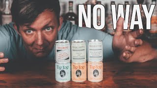 Can A CANNED Classic COCKTAIL Be GOOD? Tip Top Cocktails