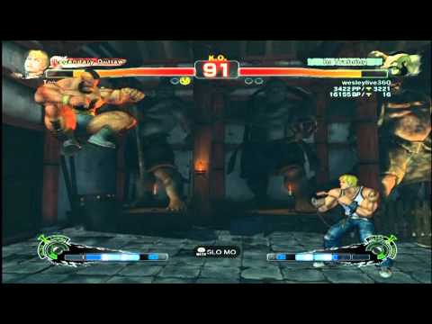 SSF4 AE 2012 Ranked: Top Gunna DX (Cody) vs weslylive360 (Zangief)