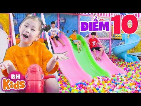 Nhạc Thiếu Nhi Vui Nhộn Bé Đến Khu Vui Chơi Thiếu Nhi ♫ Gà Mái và Đàn Con - Bài Hát Hay Nhất Cho Bé