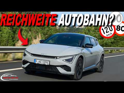 KIA EV6 GT-Line AWD | Range test 100 km/h vs. 120 km/h vs. 140 km/h vs. top speed