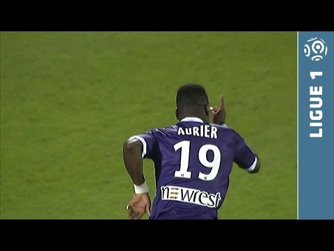 But Serge AURIER (52') - Evian TG FC - Toulouse FC (2-1 - 2013/2014