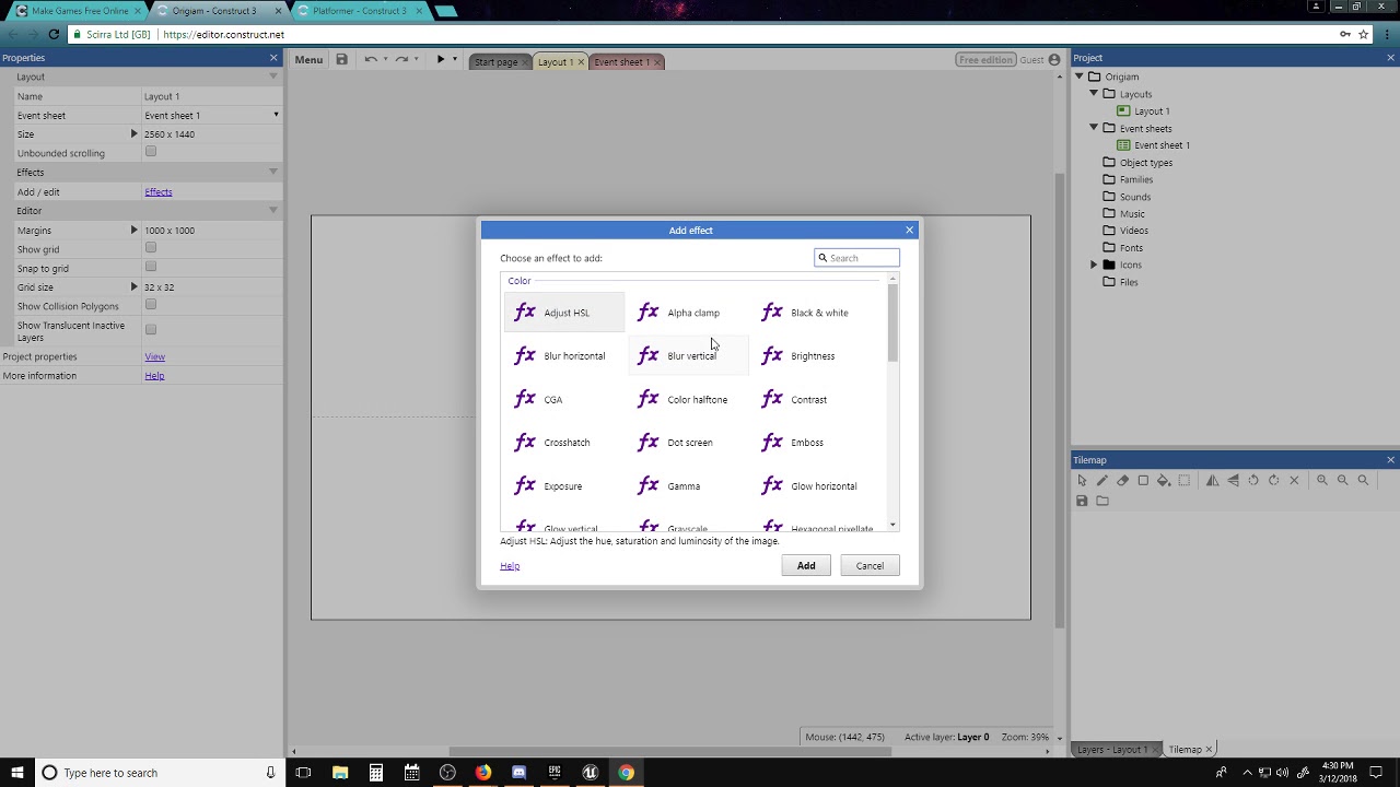 Intro To Construct 3 - Game Scripting - UAT