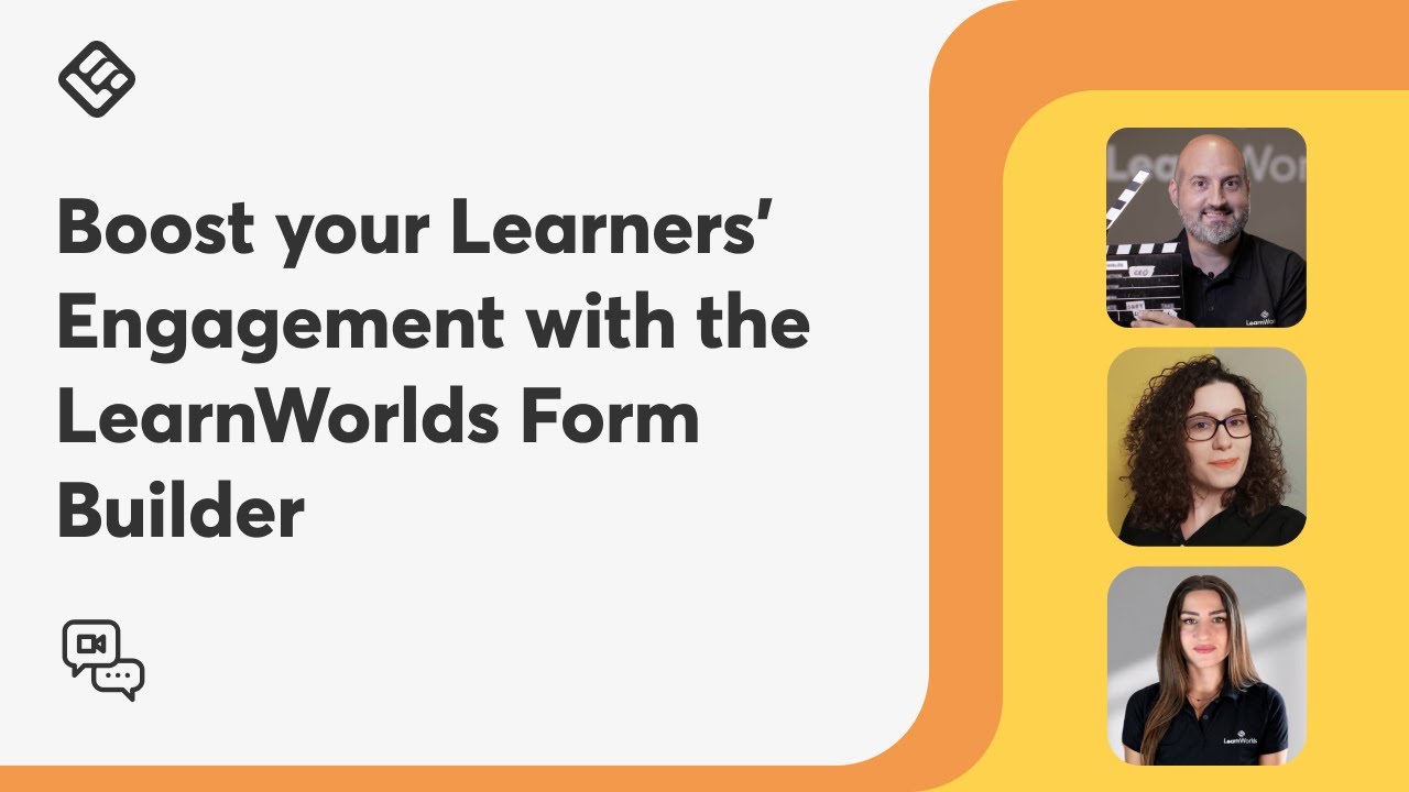 Boost your Learners' Engagement with the LearnWorlds Form Builder