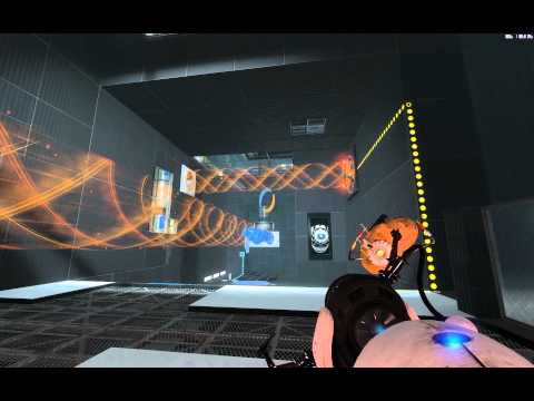 Portal 2 Walkthrough: Chapter 8: Smashy-Smash in Wheatley's Test Chamber 16 (in 1080p HD)