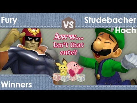 AITC 4 - Fury (C Falcon) vs TLOC | Studebacher Hoch (Luigi) Winners - Melee