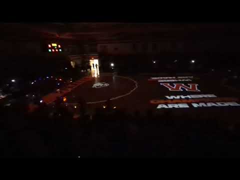 New Boys Basketball pregame intro 