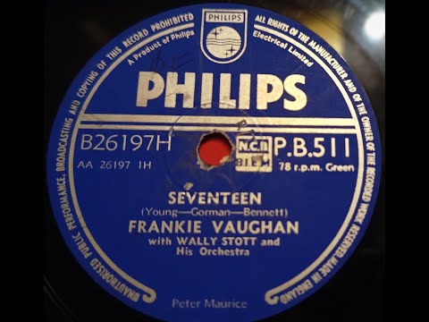 Seventeen - Frankie Vaughan - 78rpm
