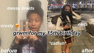 grwm for my 15th birthday + vlog #grwm