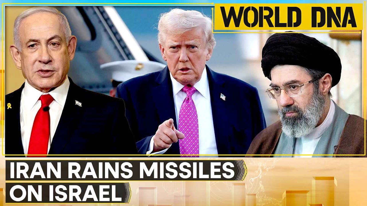 LIVE: Iran Rains Missiles on Israel | IRGC Threatens Gulf Oil Facilities | World DNA LIVE