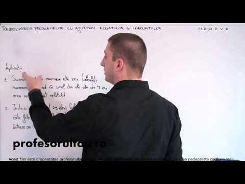 15   cls5   Rezolvarea problemelor cu ajutorul ecuatiilor si inecuatiilor   exercitii   partea 1