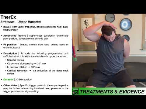 TherEx | Upper Trapezius Stretch