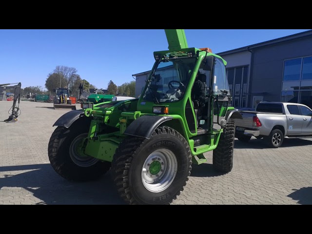 674352 Telescopic handlers Merlo F 28 TD with basket & forks (3880h) - 2013