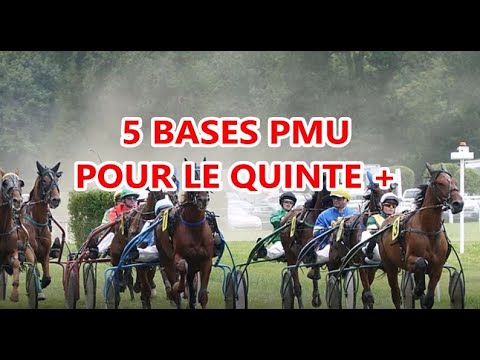5 BASES QUINTE PMU Grand National du Trot Paris Turf 9 JUIN 2021
