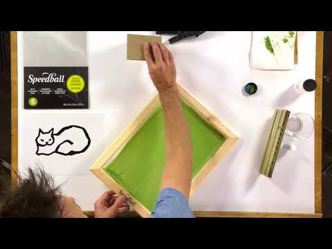 Speedball Photo Emulsion Exposure Preparation -  (Part 2 of 5)