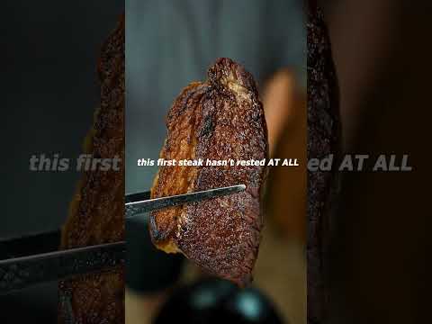 Ist das Ruhenlassen von Steaks Blödsinn?