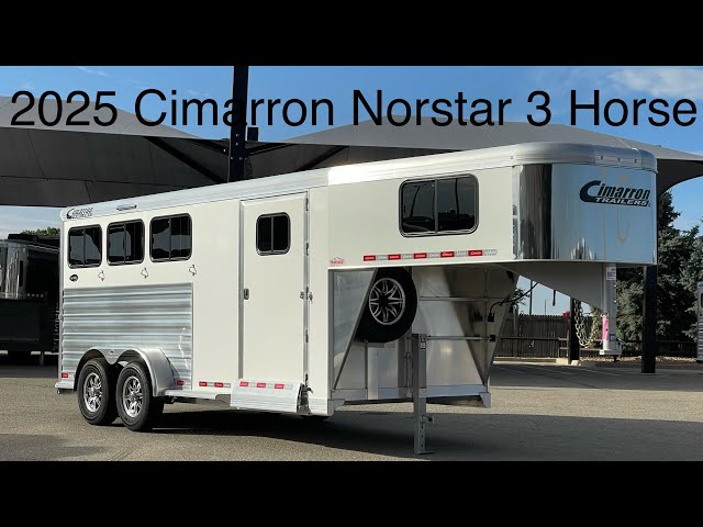 Preview image of 2025 Cimarron Norstar 3 Horse Gooseneck youtube video