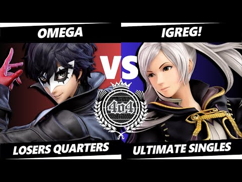 4o4 Smash Night 32 - 4o4| omega (Joker) vs iGreg! (Robin) - Losers Quarter-Final