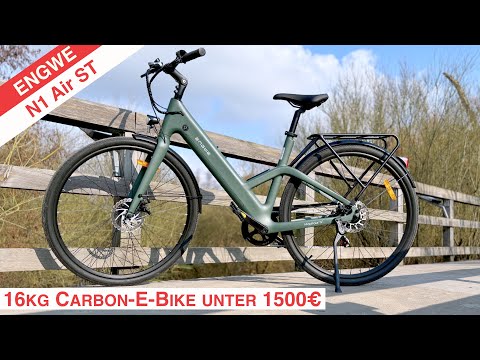 ENGWE N1 Air ST - Carbon e-bike under €1500 with GPS tracking and alarm system