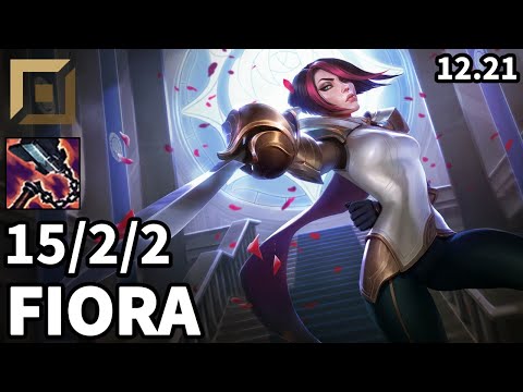 Fiora Top vs Sylas - KR Grandmaster | Patch 12.21