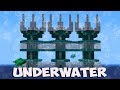 Minecraft How To Build An Underwater Secret Base Tutorial 2 Trident House