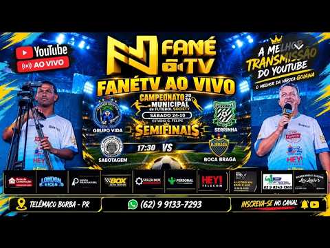 AO VIVO FANÉTV/SEMI FINAL/MUNICIPAL FUT 7/BELA VISTA DE GOIÁS