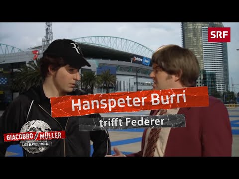 Burri meets Roger Federer | Giacobbo / Müller | Comedy | SRF